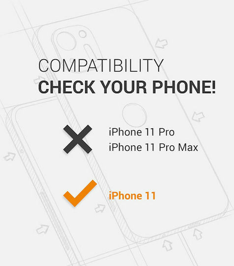 KWmobile Flexible Back Cover Σιλικόνης Ροζ (iPhone 11)