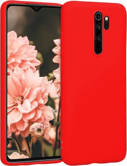 Back Cover Σιλικόνης Κόκκινο (Redmi Note 8 Pro)