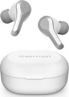 Edifier X5 In-ear Bluetooth Handsfree Căști cu Rezistență la Transpirație și Carcasă de Încărcare Alb