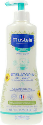 Mustela Stelatopia Cleansing Gel für empfindliche Haut 500ml mit Pumpe