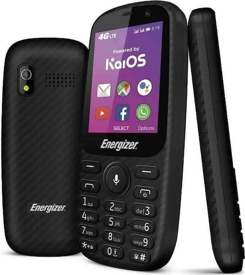 Energizer Energy E241S Dual SIM (4GB) Telefon mobil cu Butoane Negru