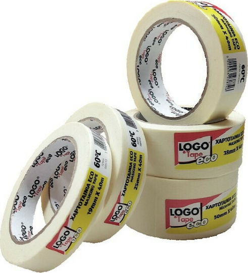 Logo Paper Tape 19mm x 40m Eco 65ΔΖ854