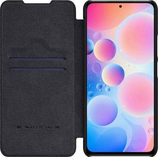 Nillkin Qin Book Synthetic Leather Black (Poco F3 / Mi 11i)