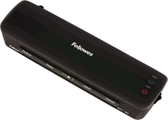 Fellowes Πλαστικοποιητής Arc Επιτραπέζιος Black για A4 80 microns