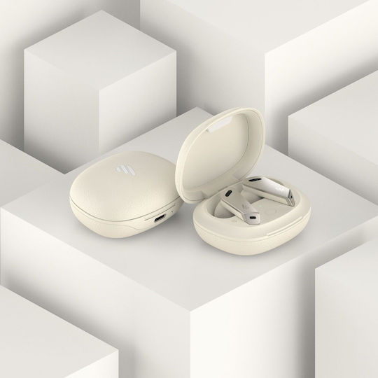 Edifier BT NB2 In-ear Bluetooth Handsfree Ακουστικά με Θήκη Φόρτισης Λευκά