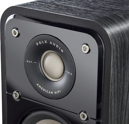 Polk Audio Signature S10e Двойка Hi-Fi Говорители Bookself 100W 2 Брой шофьори Ш13.72xД15.88xВ21.34см. Черен