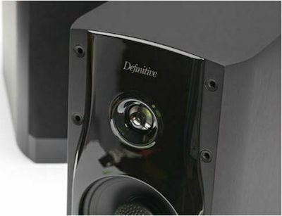 Definitive Technology Ζεύγος Ηχείων Hi-Fi Βιβλιοθήκης StudioMonitor 45 150W 2 Δρόμων Μαύρα