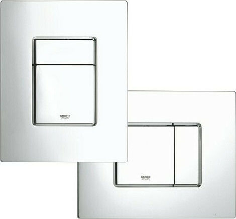 Grohe Skate Cosmopolitan Flush Plate Dual Flush Graphite Matte