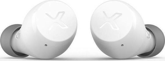 Edifier X3 In-ear Bluetooth Handsfree Căști cu Rezistență la Transpirație și Carcasă de Încărcare Alb