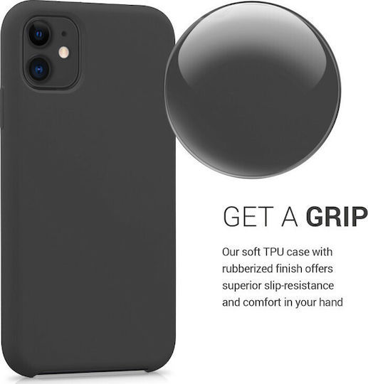 KWmobile Back Cover Silicone Black (iPhone 11) 49724.01