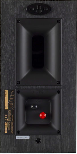 Klipsch RP-500M RP-500M Двойка Hi-Fi Говорители Bookself 75W 2 Брой шофьори Ш17.3xД24.1xВ34.3см. Черен
