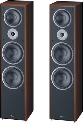 Magnat Monitor Supreme 2002 14482031 Pair of Hi-Fi Speakers Floor 220W 2 No of Drivers W26.7xD33.5xH108cm. Brown