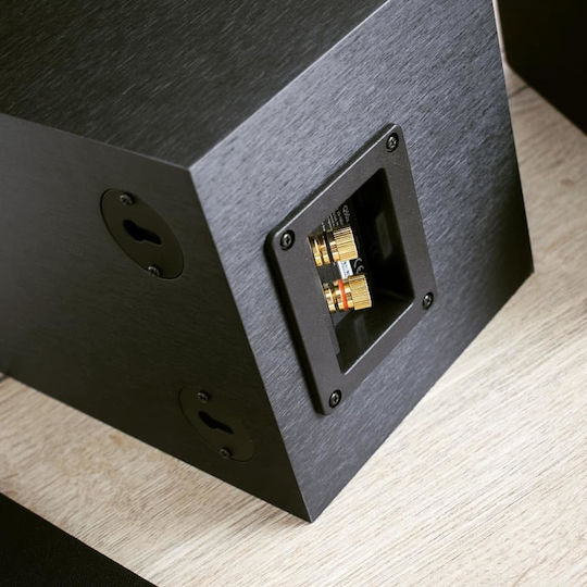 Kef Q50a Ζεύγος Ηχείων Hi-Fi Βιβλιοθήκης 100W 2 Δρόμων Π18xΒ25.9xΥ17.4εκ. Μαύρο