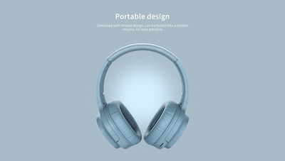 Havit I62 Wireless/Wired Over Ear Headphones with 8 hours of Operation Blue 21.05.0034