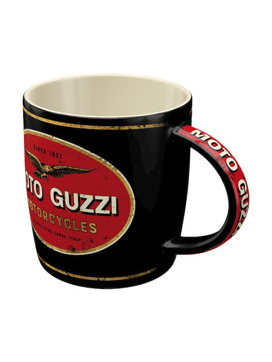 Nostalgic Art Moto Guzzi Keramiktasse in Verschiedene Designs Schwarz (Verschiedene Designs)