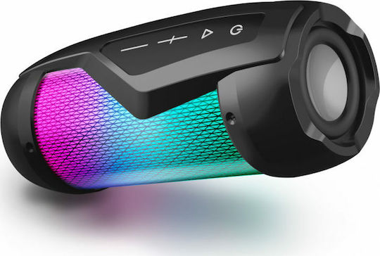 Bigben Interactive PARTYBTIPMINI Bluetooth Speaker 20W with Radio and Battery Life up to 8 hours Black