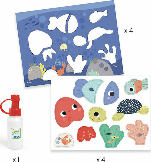 Djeco Animal Collage for Children 1.5+ Years