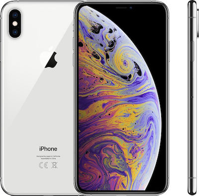 Apple iPhone XS Max SIM + eSIM SIM (4GB/64GB) Ασημί