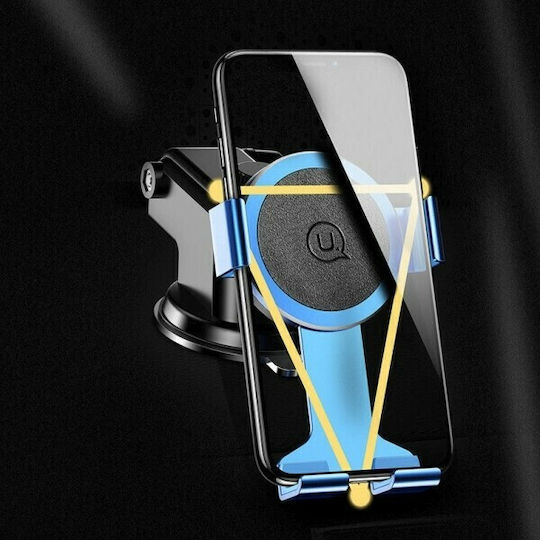 Usams Car Mobile Mount with Adjustable Hooks Blue