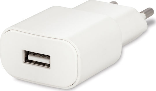 Forever Charger with USB-A Port and Cable Lightning Whites (TC-01)