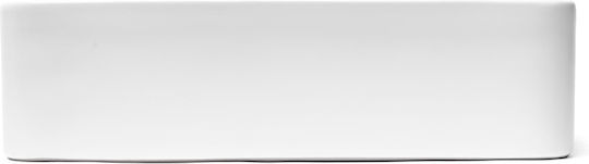 Swiss Aqua Technologies Infinitio Aufgesetztes Waschbecken Keramik 50.5x40x11cm White Matt