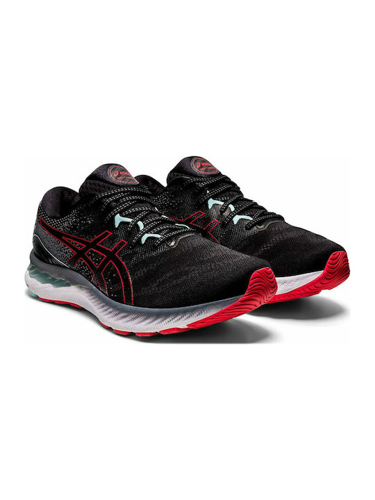 Gel-Nimbus 23 Sport Shoes Running Black / Electric Red