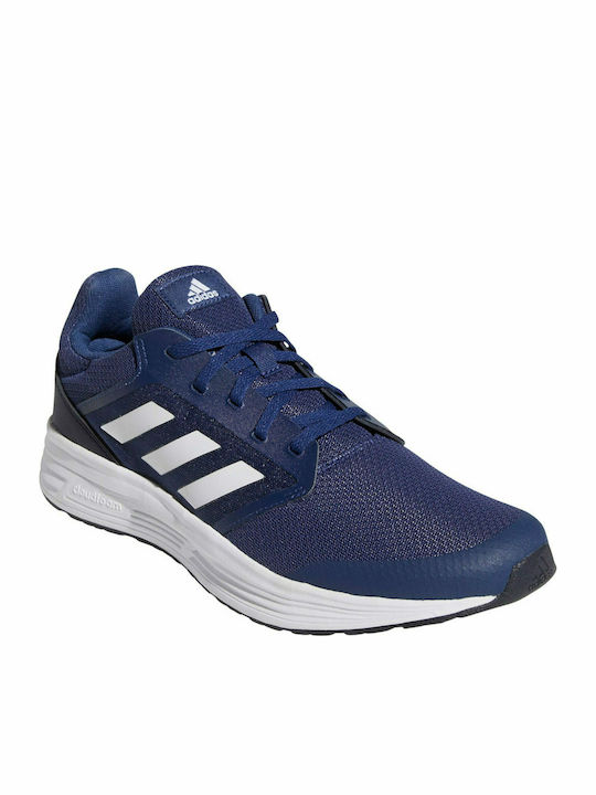 Adidas Galaxy 5 Ανδρικά Αθλητικά Παπούτσια Running Tech Indigo / Cloud White / Legend Ink