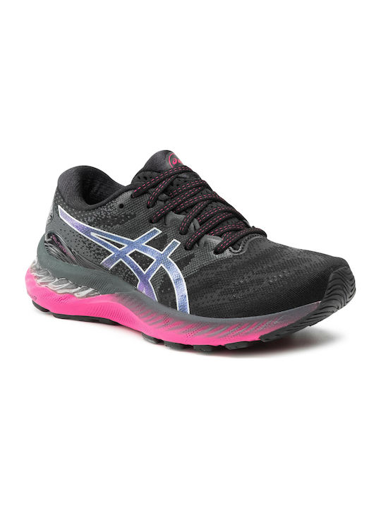Gel-Nimbus 23 Damen Sportschuhe Laufen Black / Pure Silver
