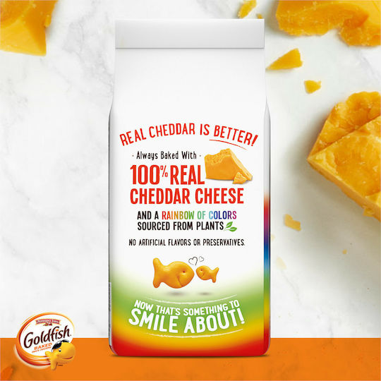 Pepperidge Farm Kekse Goldfish Colors mit mit 60% Kakao und Salz 187gr