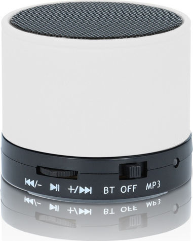 Forever BS-100 Bluetooth Speaker 3W with Battery Life up to 4 hours White