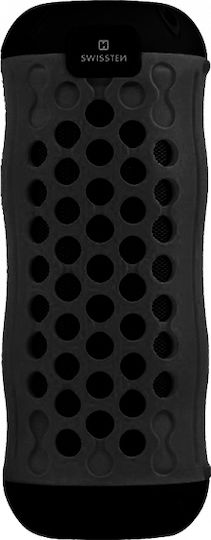 Swissten X-Boom Bluetooth-Lautsprecher 10W mit Akkulaufzeit bis zu 8 Stunden Schwarz