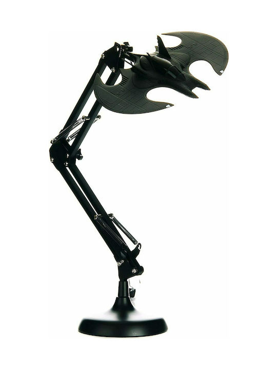 Paladone Παιδικό Φωτιστικό Γραφείου Batman Batwing Poseable Μαύρο 60εκ.