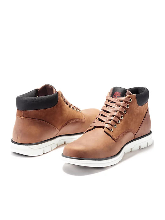 Bradstreet Leather Brown Men's Boots Anatomical