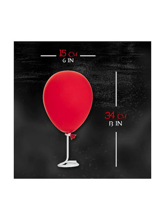 Paladone Kids Decorative Lamp Pennywise Balloon Red 34εκ.
