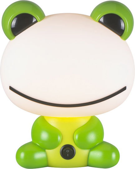 ARlight Kinder Dekorative Lampe Frosch Grün 20x20x24εκ.
