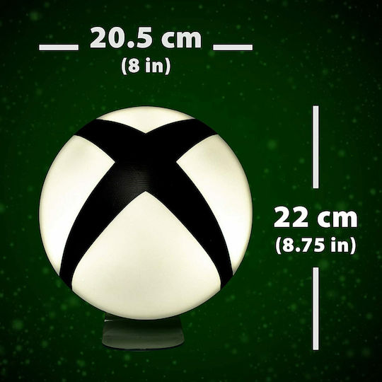 Paladone Kinder Dekorative Lampe Xbox Logo Weiß 9x21x27εκ.