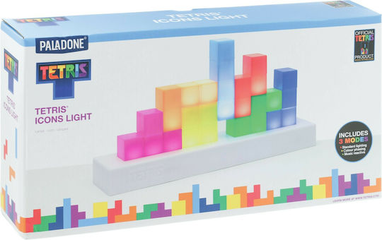 Paladone Детско Декоративно Осветление Tetris Icons Многоцветен 30x15см