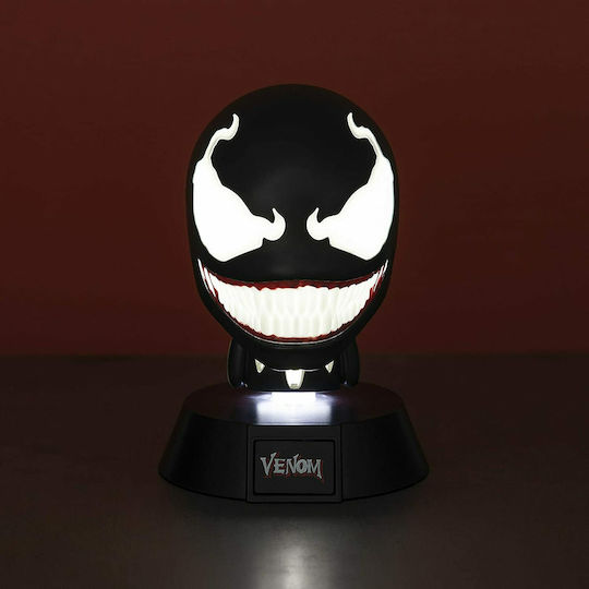 Paladone Παιδικό Διακοσμητικό Φωτιστικό Venom Μαύρο 10εκ.