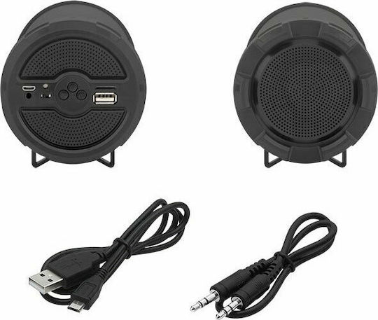 BT900 Bluetooth-Lautsprecher 25W mit Radio und Akkulaufzeit bis zu 2 Stunden Black