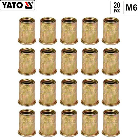 Yato Клипсове Желязо M15mm 20 Бройки