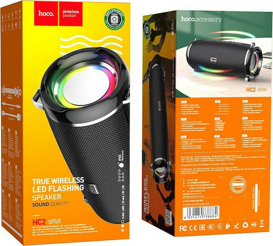 Hoco HC2 Xpress Ηχείο Bluetooth 10W με Ραδιόφωνο και Διάρκεια Μπαταρίας έως 3 ώρες Μαύρο