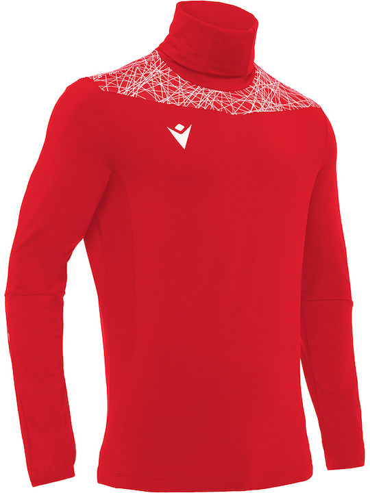 Kolyma Long Sleeve Athletic Blouse Red