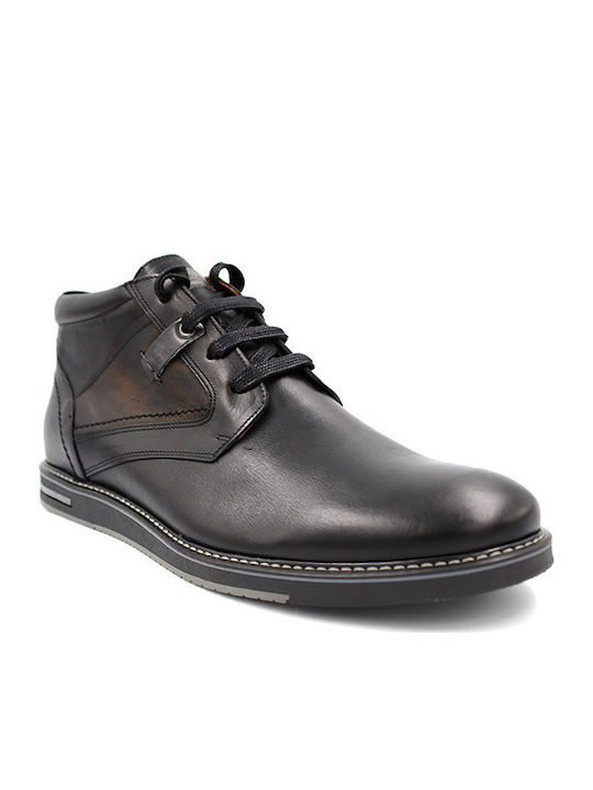 Damiani 560 Schwarz Herrenstiefel