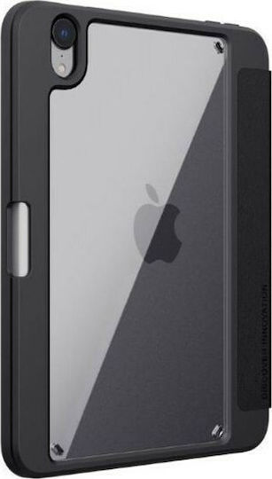 Nillkin Естествена Кожена Флип Капак Черна (iPad mini 2021 / mini 2024)