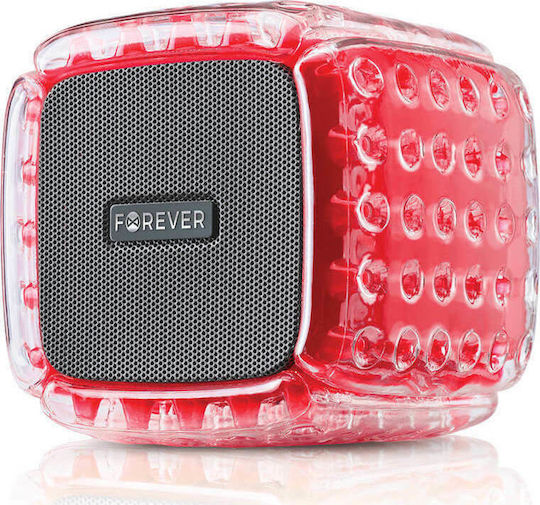 Forever BumpAir BS-700 Bluetooth Speaker 5W with Battery Life up to 5 hours Red