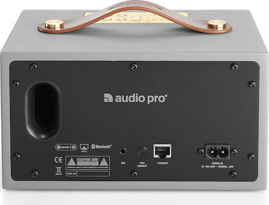 Audio Pro Addon C3 Bluetooth Speaker 10W with Battery Life up to 9 hours Gray