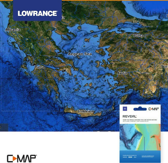C-Map MAX-N+ Χάρτης Ελλάδος M-EM-Y204MS
