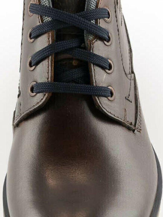 Lässige Herrenstiefel Tabac Braun