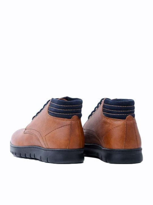 Leather Men's Boots Tabac Brown