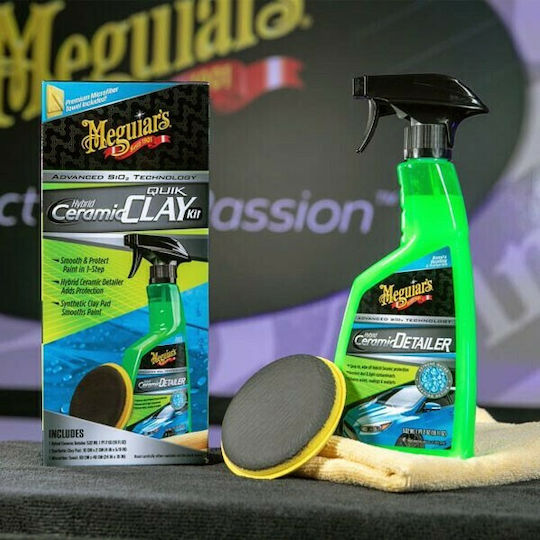 Meguiar's Hybrid Keramisch Synthetic Clay Satz Für Auto-Karosserie-Schutzkerzen 532ml